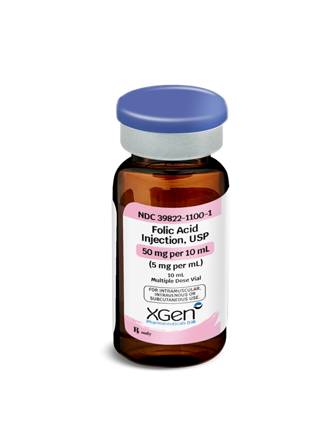 Folic Acid XGen Pharmaceuticals DJB Incorporated