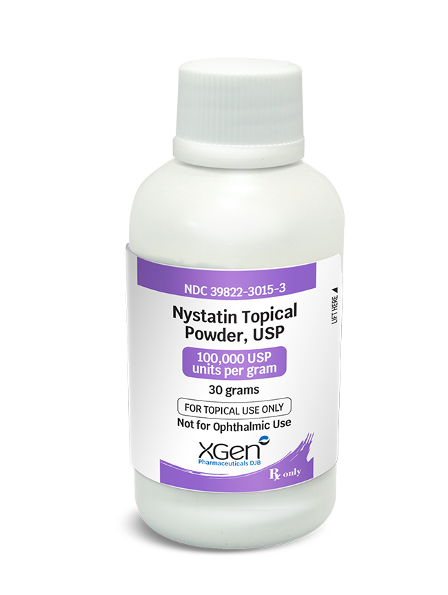 NYSTATIN Topical Powder, 100,000 units/gm, 60 gm 