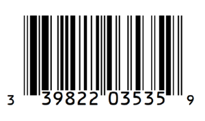 barcode 39822-0353-5